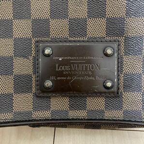 LOUIS VUITTON ルイヴィトン ブルックリンＰＭ ショルダーバッグ ダミエ N51210 ブラウンの画像7