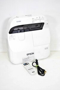 EPSON/エプソン 3100lm 超短焦点プロジェクター□EB-1410WT ランプ使用2434/0時間 中古【訳あり】