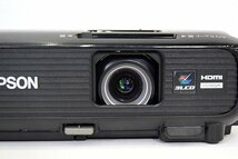 EPSON/エプソン 3000lm プロジェクター□EB-W420 ランプ使用2918/165時間 中古_画像4