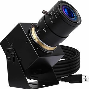 ELP 4K USB カメラ マイク付き マニュアルズーム ウェブカメラ 5-50mm