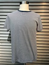 100円スタート！【福岡】メンズ ボーダーＴシャツ◆Lサイズ（チェスト96～104）◆モデルR展示品◆KO304_Ts_画像1