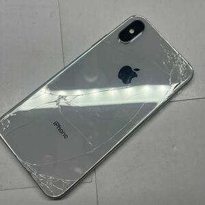 iPhoneXs 256GB シルバー　SIMフリー　バッテリー最大容量75%