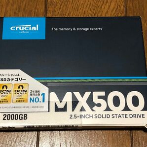 SSD Crucial CT2000MX500SSD/JP 未使用　未開封品です　2TB