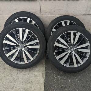 ●○ホンダ フィット 純正 アルミホイール 16x 6J +53 /4穴100/ 4本 セット 中古○●の画像1