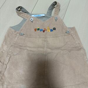 familiar ワンピース 子供服 ファミリア オーバーオール コーデュロイ