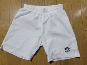 ◆アンブロ サッカーパンツ◆ UMBRO ホワイト サイズM