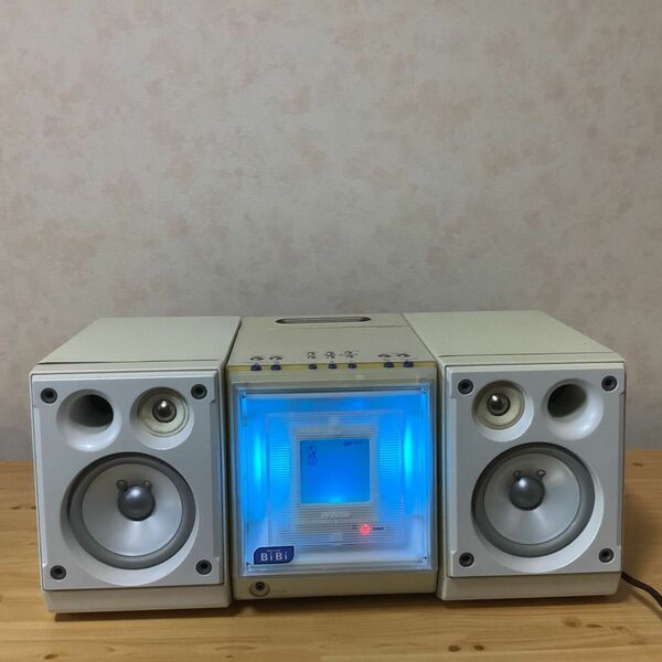 ビクター CA-UXB170MD-W ミニコンポ リモコン付き　ジャンク扱い