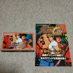 Nintendo　GBA　GAMEBOYADVANCE　Final Fight One　ファイナル ファイト ワン　箱、説明書、攻略本付　シークレットオプション全部使用可能