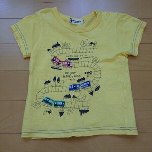 KP BOY Tシャツ 80 半袖 電車 ケーピーボーイ