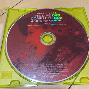 中森明菜DVD DISK5単品　Live tour 2003〜I hope so 中古DVD■単品ディスク5 I hope so