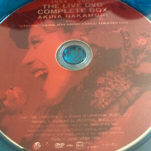 中森明菜DVD DISK1単品　UTAHIME 〜1994 LIVE 中古DVD■単品ディスク1 UTAHIME PARCO