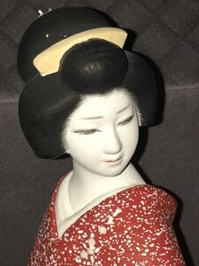 ☆昭和 レトロ 博多人形 retro Hakata doll 置物 女性 着物 舞妓 インテリア コレクション