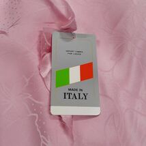 イタリア製 シルク サテンジャガード シルク100% ピンク 140cm×2.5m 0416-312(6)_画像2