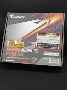 【動作未確認 ジャンク】B550I AORUS PRO AX　　GAMING MOTHERBOARD GIGABYTE マザーボード AMD SOCKET AM4 B550 0430ー01(6)