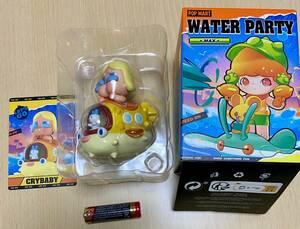 新品未使用 POPMART ポップマート フィギュア POPCAR WATER PARTY シリーズ CRY BABY クライベイビー ウォーターパーティー 夏