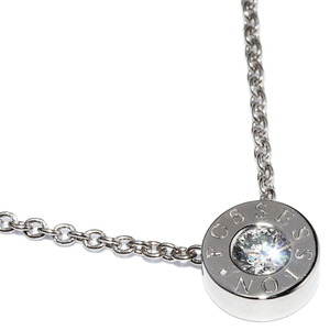  Piaget pendant necklace K18WG diamond 1Pposeshon pendant necklace 