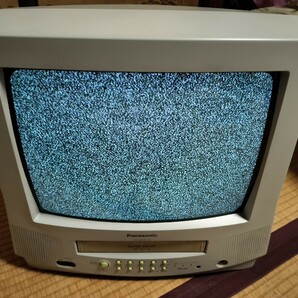 Panasonic パナソニック テレビデオ TH-14EV50 リモコン付き ブラウン管テレビ ビデオ内蔵型テレビの画像1