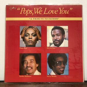 Diana Ross, Marvin Gaye, Smokey Robinson, Stevie Wonder / Pops, We Love Youレコード 輸入盤 ハート盤