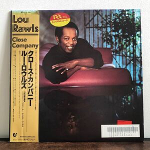 Lou Rawls / Close Company レコード 国内盤 帯付