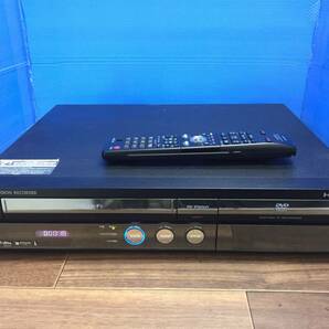 SHARP DV-ACV52 VHS/HDD/DVDレコーダー 純正リモコン付 中古品1734の画像3