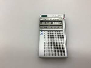 ソニー ポケットラジオ ICF−R55V 　中古品1840