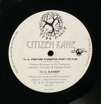 (12") Citizen Kane - Structure / Foundation (What's The Plan) / Blackrain USOG_画像1