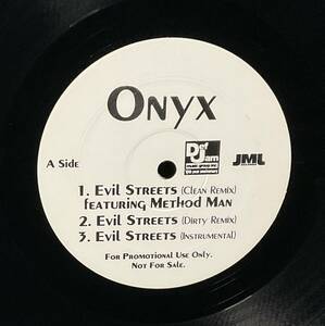 (12") Onyx - Evil Streets (Remix) / Purse Snatchers Pt.2