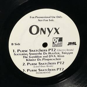 (12") Onyx - Evil Streets (Remix) / Purse Snatchers Pt.2の画像2