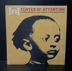 (LP) InI - Center Of Attention 2000年アンオフィシャル盤 Pete Rock Grap Luva Rob-O