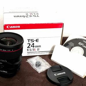 Canon LENS TS-E24 1:3.5L Ⅱ 新品に近い綺麗の画像1
