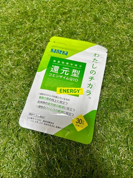 【カネカ】 わたしのチカラ ENERGY 30粒入り/約30日分 【機能性表示食品】 還元型コエンザイムQ10シリーズ