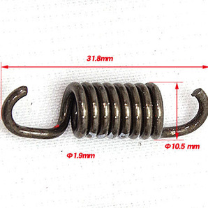 強化クラッチスプリング 1500rpm 3本用 1台分 ■ DIO ディオ チェスタ AF18 AF27 AF28 AF34 AF35の画像2