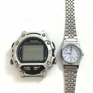 CASIO　カシオ　腕時計　2点セット【同梱不可/売り切り/タカギ04-04】