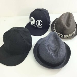 ★1円スタート★　NEWERA　ニューエラなど　キャップ　ハット　帽子　4点セット【同梱不可/売り切り/04-185】