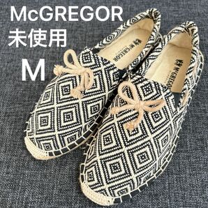 マクレガー McGREGOR 未使用　エスパドリーユ　スリッポン　レディース　Mサイズ