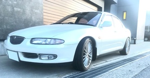 Знаменитый автомобиль Eunos 500 20g подлинный кожаный люк на крыше.