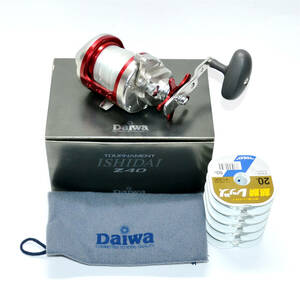 ☆彡 こんな!!!!! ダイワトーナメント 石鯛 Z40 Daiwa ISHIDAI　銀鱗レッツ 20号.50m 5巻付き　☆彡ok