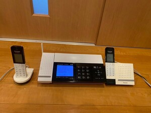 Panasonic KX-PD101DL 電話機 FAX おたっくす 子機2台付 KX-FKD505 