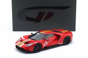 ▲最後1台！世界限定999台！GT-Spirit 1/18 FORD GT HERITAGE EDITION ALAN MANN RED 2022 GT883 新品