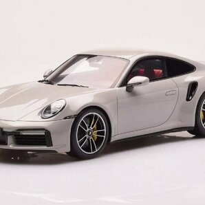 ▲超希少！世界限定！GT-Spirit 1/18 ポルシェ Porsche 911 (992) TURBO S 2020 CRAYON GREY GT431 新品の画像1