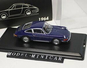 ▲超希少！PORSCHE 1/43 ポルシェ Porsche 911 901 1964 青