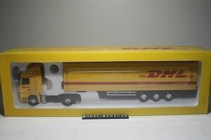 ▲全金属！重量感！BENZ 1/50 DHL トラック コンテナ Benz Actros 新品