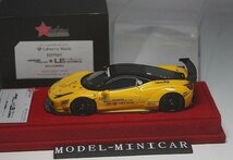 ▲超希少！世界60台！FuelMe 1/43 フェラーリ Ferrari 458 Italia LB★Works Liberty Walk イエロー_画像1