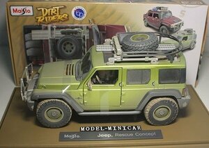 ▲ Maisto Myst 1/18 Jeep Rescue Concept