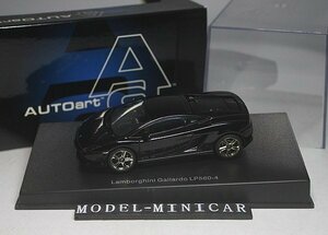 ▲AUTOart 1/43 オートアート ランボルギーニ Lamborghini GALLARDO LP560-4 黑