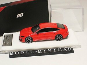 ▲超絶版！RED！世界限定！MotorHilex 1/64 アウディ Audi RS7 Sportback RS 7 2020 新品 MH