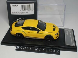 ▲超希少！Almost real 1/43 ベントレー Bentley Continental GT GT3-R 黄 新品