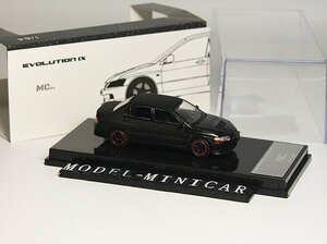 ▲入手困難！Matt Black！MC 1/64 ランサーエボリューション Lancer Evolution 9 EVO IX 2005 新品