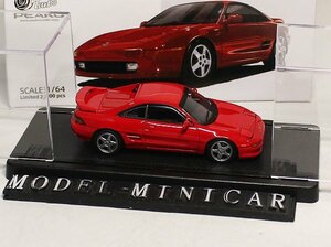 ▲入手困難！限定品！赤！MT 1/64 トヨタ TOYOTA MR2 SW20 Revision 4 1989 新品