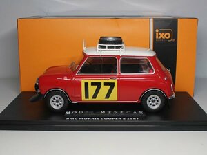 ▲超希少！IXO 1/18 MINI Cooper 177 ミニクーパー　レーシング モンテカルロラリー